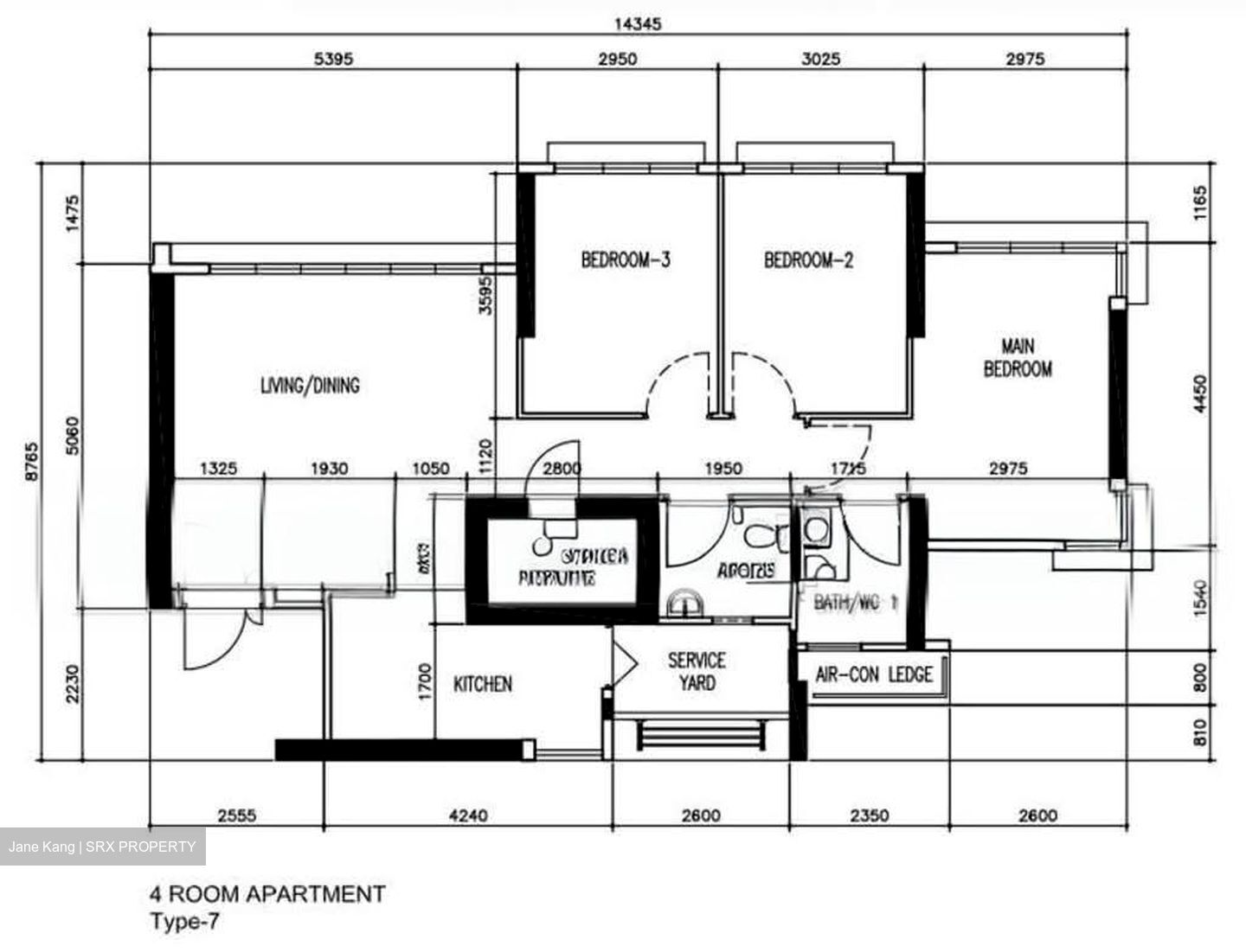 Blk 293C Skypeak @ Bukit Batok (Bukit Batok), HDB 4 Rooms #557116671